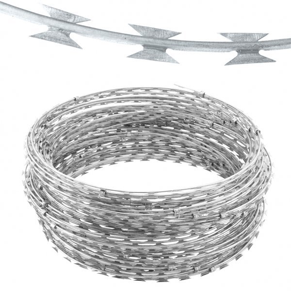 razor wire fence