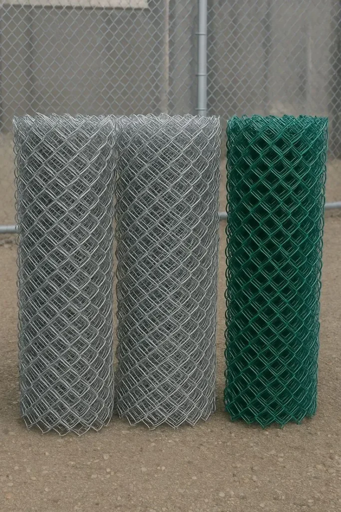PVC Chain Link fence