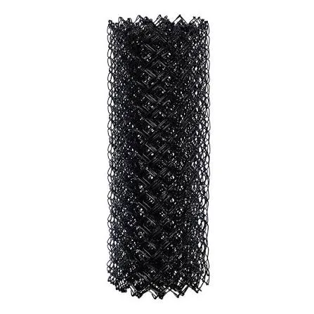 black chain link fence